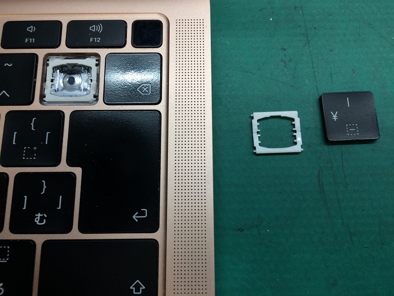 macbook air キートップ