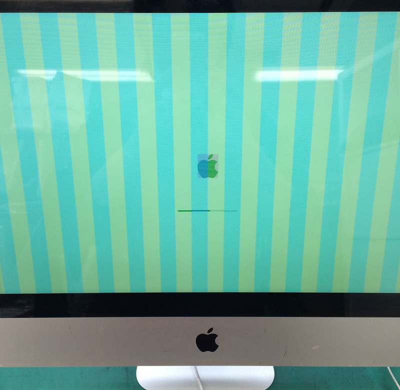 imac2011年モデルの画面に縦線が入っている