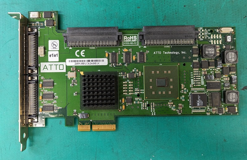 ATTO PCI-E Ultra320SCSI