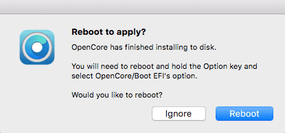 reboot to apply?