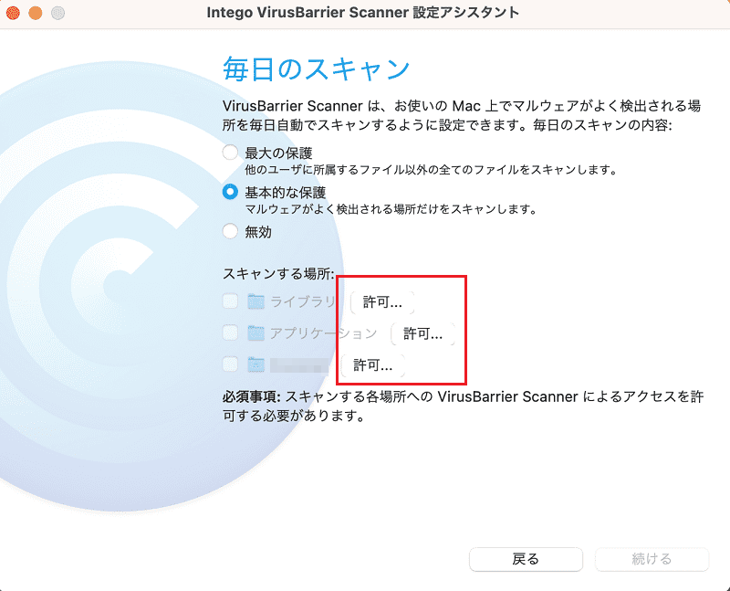 毎日のスキャン