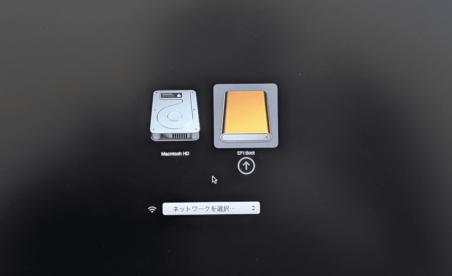 EFI Bootから起動